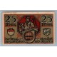 ALEMANIA 1921 BILLETE DE 25 PFENNIG SIN CIRCULAR